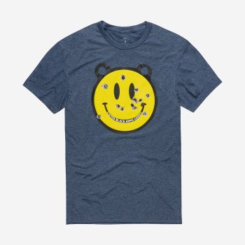 Футболка VIKTOS Bangagong Tee Blue  — мужская тактическая футболка с принтом для EDC