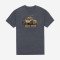 Футболка VIKTOS Big Time Bug Out Tee Charcoal — чоловіча тактична футболка з принтом для EDC