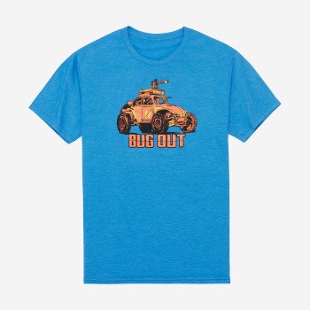 Футболка VIKTOS Big Time Bug Out Tee Blue — мужская тактическая футболка с принтом для EDC