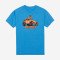 Футболка VIKTOS Big Time Bug Out Tee Blue — чоловіча тактична футболка з принтом для EDC