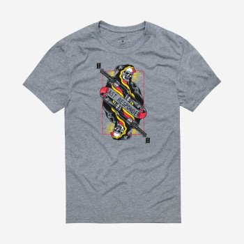 Футболка VIKTOS Last Responder Tee, Grey — чоловіча тактична футболка з принтом для EDC