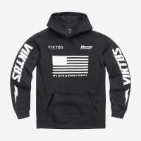 Худи VIKTOS LCQ Hoodie, Black — мужская тактическая кофта с капюшоном для EDC и повседневного использования