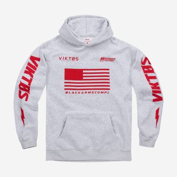 Худи VIKTOS LCQ Hoodie, Grey — мужская тактическая кофта с капюшоном для EDC и повседневного использования