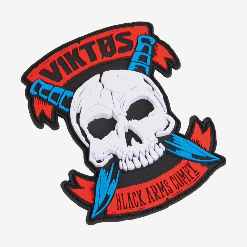 Патч VIKTOS Kbarred Moralpha Patch Red — тактический morale patch для снаряжения