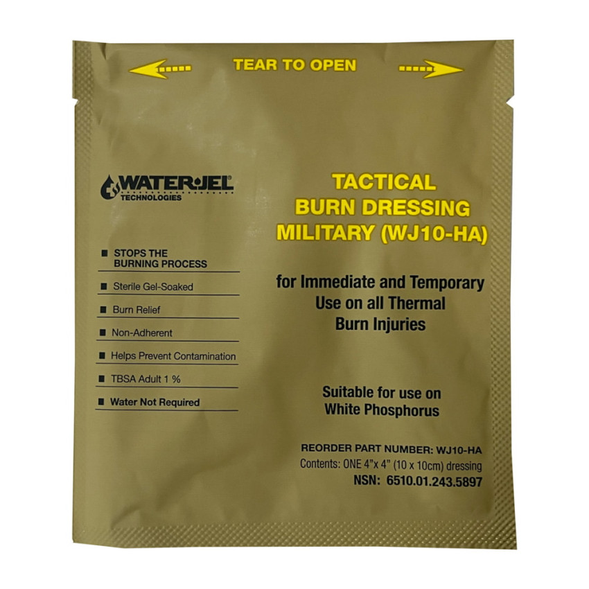 Протиопікова пов'язка Water-Jel Military Tactical Burn Dressing 10 см х 10 см