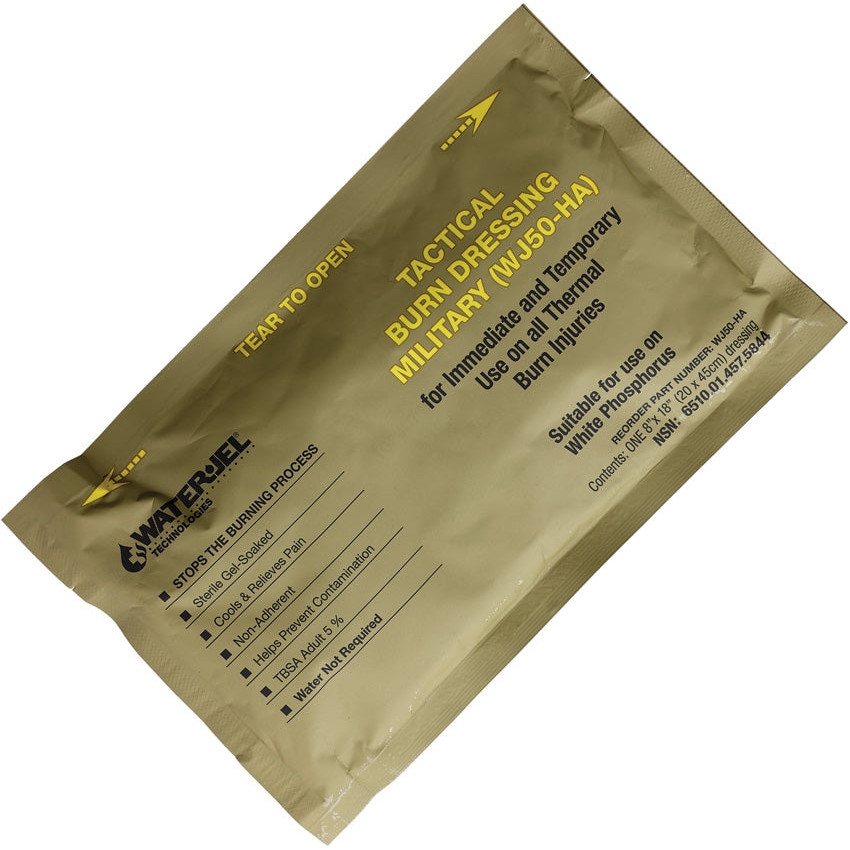 Противоожоговая повязка Water-Jel Military Tactical Burn Dressing 20 см х 45 см