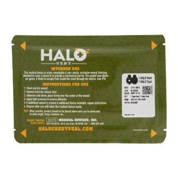 Оклюзійна пов'язка HALO Combo Pack IFAK Package, Vent + Seal, (2 шт)