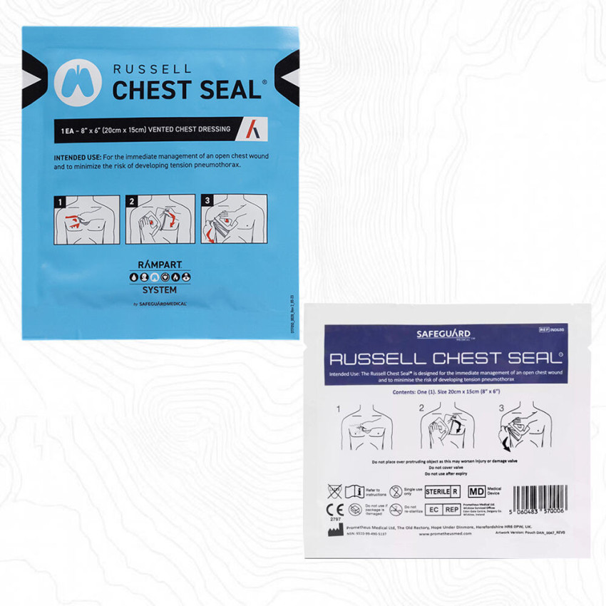 Окклюзионная повязка Russell Chest Seal® (RCS)