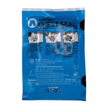 Окклюзионная повязка MARCH Sentinel® Chest Seal Pocket Size
