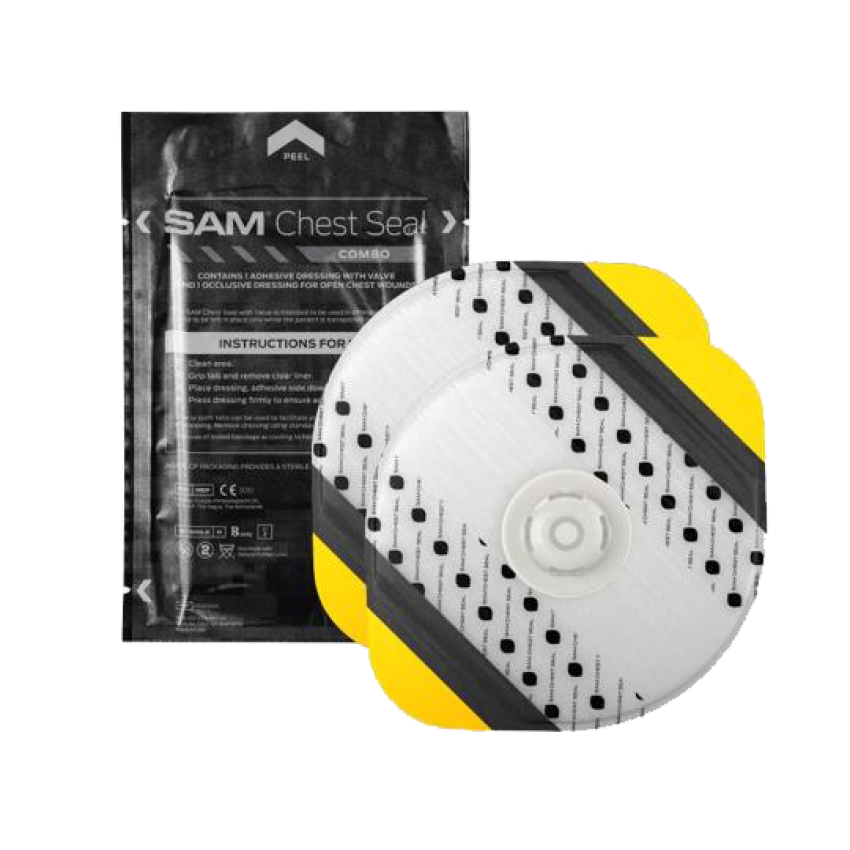 Оклюзійна пов'язка з клапаном SAM Chest Seal Combo (2 шт)