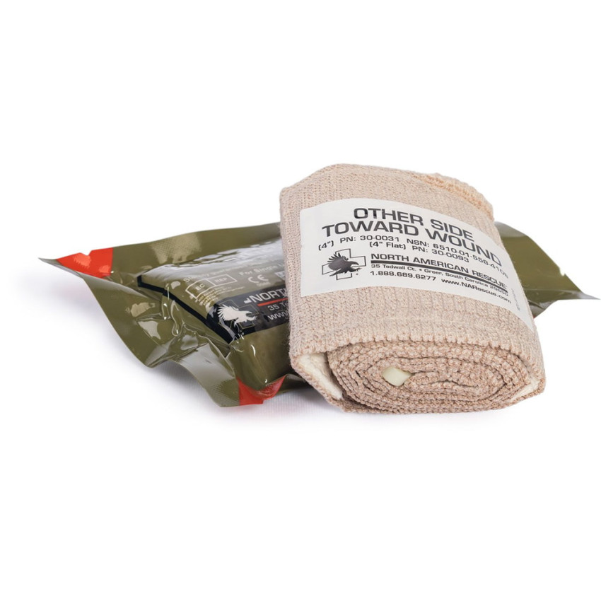 Бандаж американський NAR Emergency Trauma Dressing (ETD) 4" (flat folded)