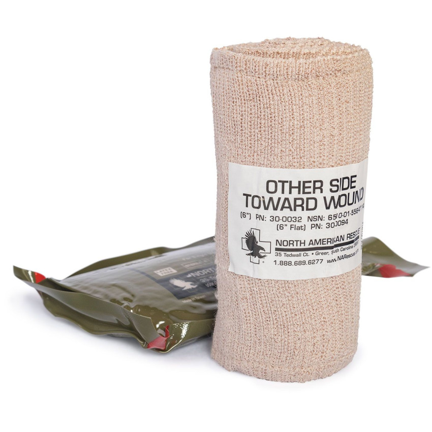 Бандаж американський NAR Emergency Trauma Dressing (ETD) 6" (flat folded)