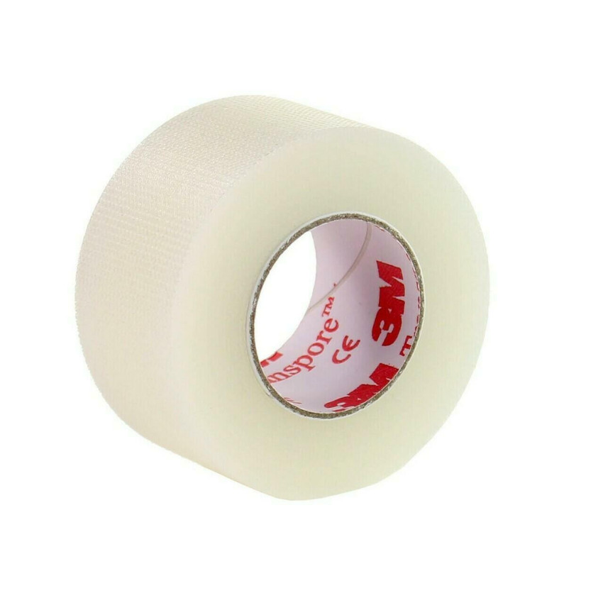 Пластырь на пластиковой основе 3M Transpore 1527-1, 2,5х9,14 м