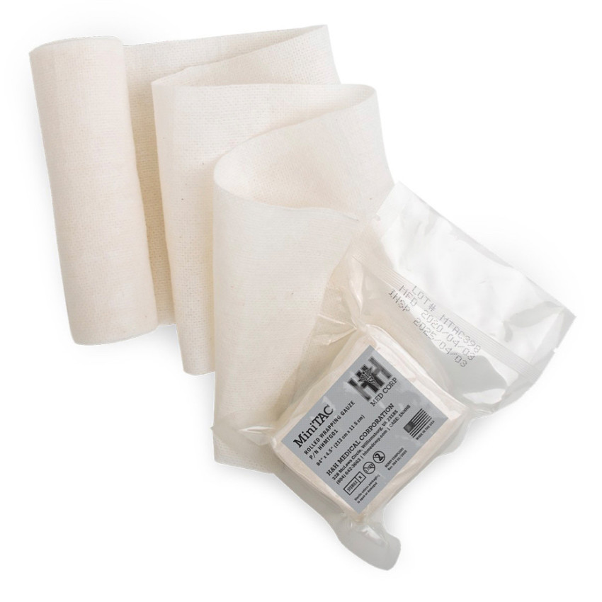 Бинт для тампонади H&H MiniTAC Rolled Wrapping Gauze