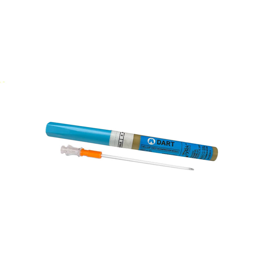 Игла декомпрессионная SafeGuard DART Chest Decompression Needle, 14G x 3.25"