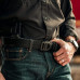Пояс тактический KORE Black Tactical Nylon Gun Belt 1.5" 40 мм пряжка X5 Series Buckle (KR1NL40A-BK)