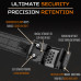 Пояс тактический KORE Black Tactical Nylon Gun Belt 1.5" 40 мм пряжка X5 Series Buckle (KR1NL40A-BK)