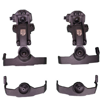 Крепление для наушников Peltor Comtac на рельсы ARC - NeckFlip Helmet Rail Mount Kit (Black)