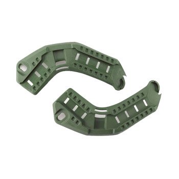 Рейки на шолом Revision Batlskin Viper Interlocking Long Rails, OD Green - S
