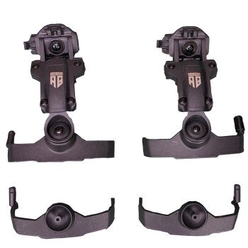 Кріплення для навушників Peltor Comtac на рейки ARC - NeckFlip Helmet Rail Mount Kit (Black)