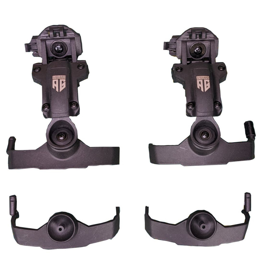 Крепление для наушников Peltor Comtac на рельсы ARC - NeckFlip Helmet Rail Mount Kit (Black) Крепление для наушников Peltor Comtac на рельсы ARC - NeckFlip Helmet Rail Mount Kit (Black)