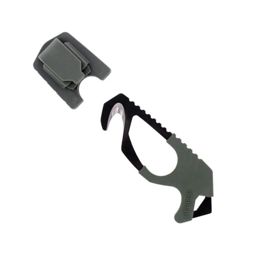 Ніж-стропоріз/склобій Gerber Strap Cutter FG504 Green - RE-STOCK
