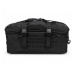 Велика транспортна сумка-дафл 60 л Black — дорожня сумка для спорядження