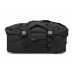 Большая транспортная сумка-дафл 60 л Black — дорожная сумка для снаряжения