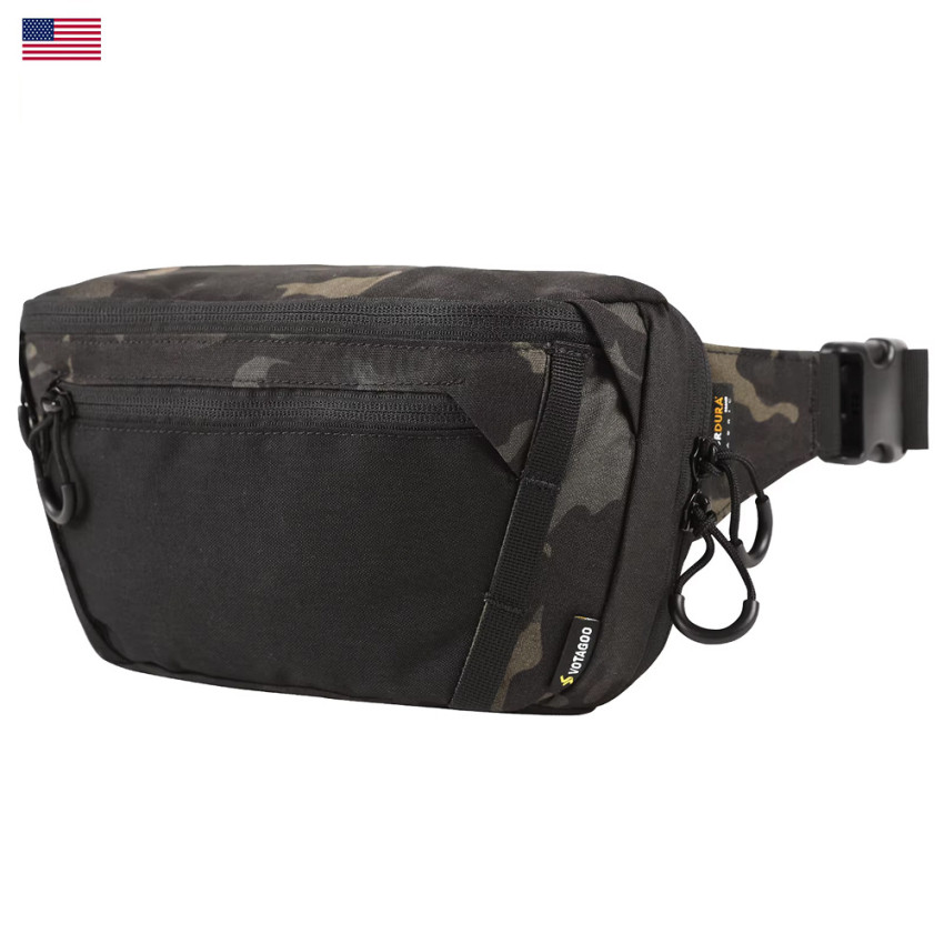 Тактическая поясная сумка Cordura MC Outdoor Tactical Fanny Pack | бананка милитари, EDC сумка