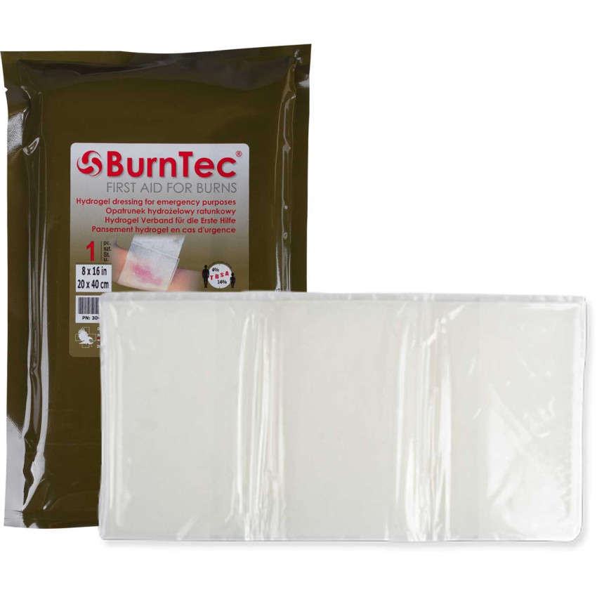 Протиопікова гідрогелева пов'язка NAR BurnTec 20x40 см